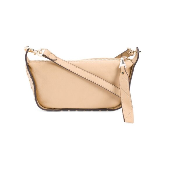 AIMEE KESTENBERG Camel Leather Hamilton Crossbody